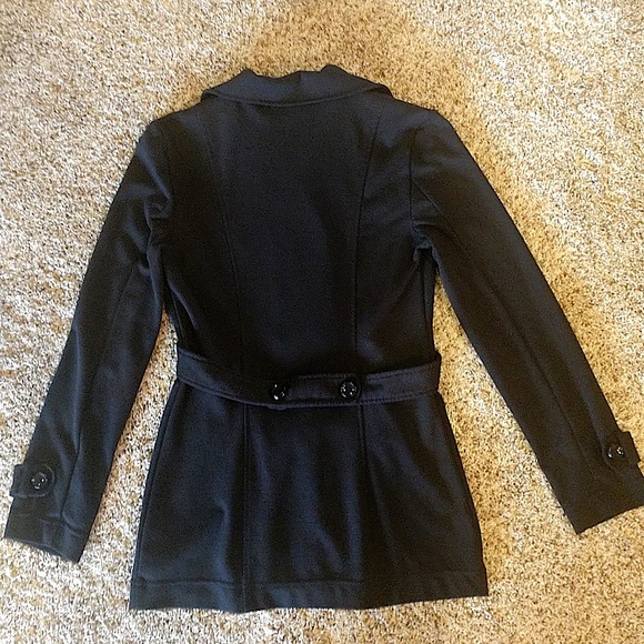 HeartSoul pea jacket. Button closure & mock pockets for dress or casual attire. - Picture 2 of 11